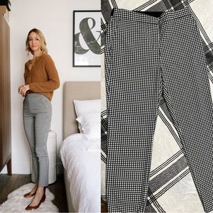 Zara Pencil pants / Gingham pants